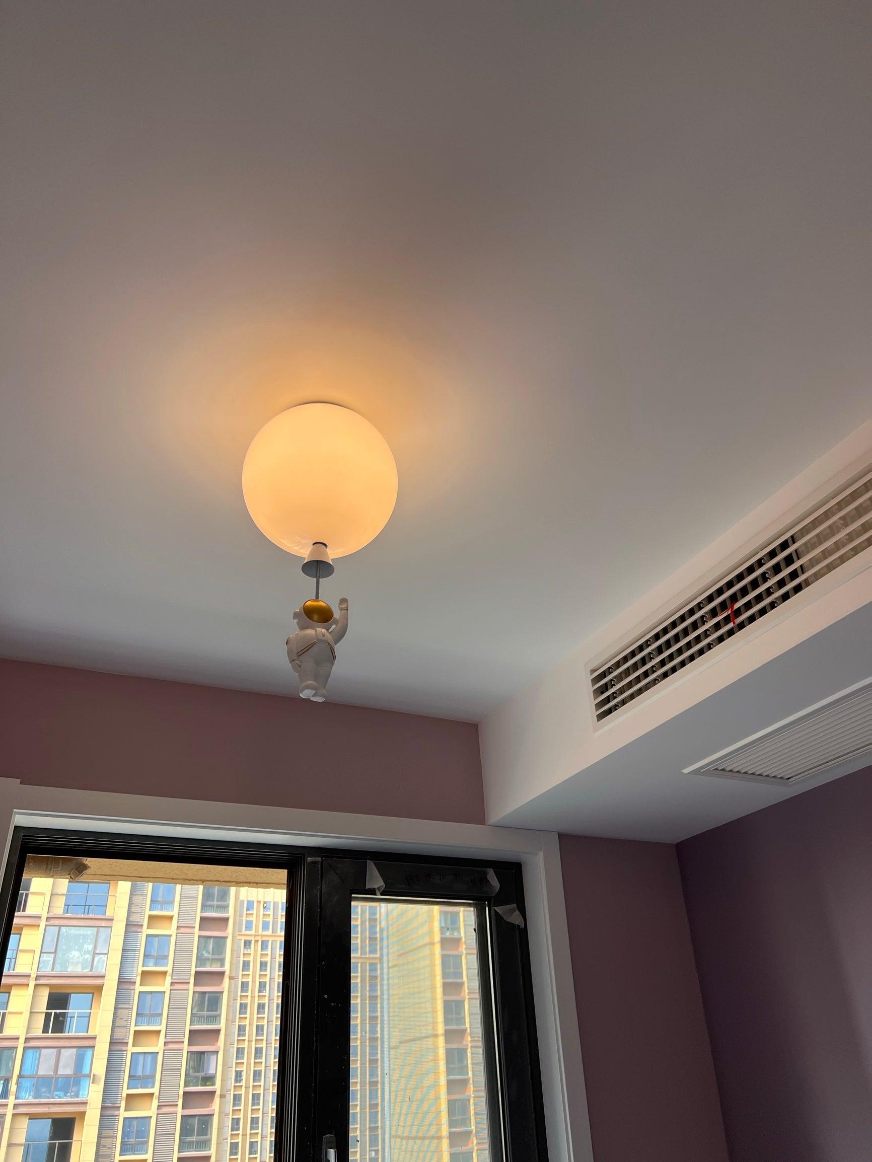 Brinox Unique Balloon Glossy Ceiling Light-Neutral Decor