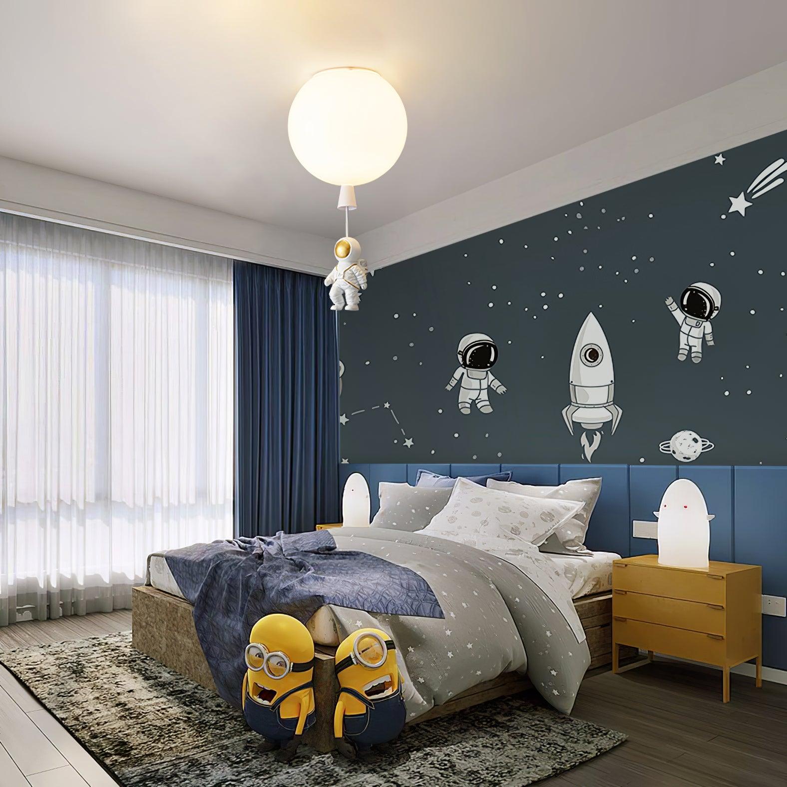 Brinox Unique Balloon Glossy Ceiling Light-Neutral Decor