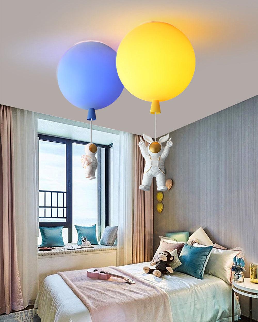 Brinox Unique Balloon Glossy Ceiling Light-Neutral Decor