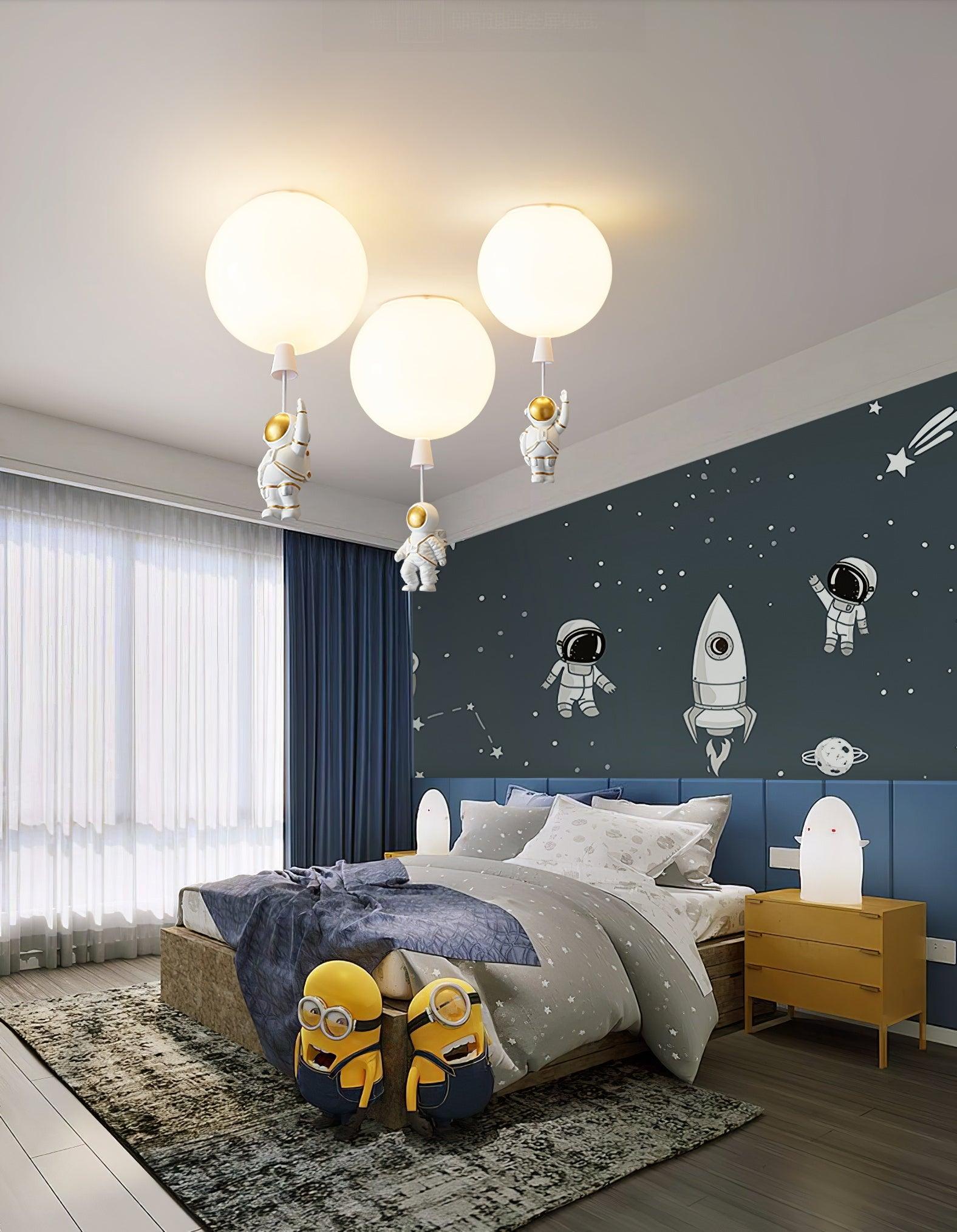 Brinox Unique Balloon Glossy Ceiling Light-Neutral Decor
