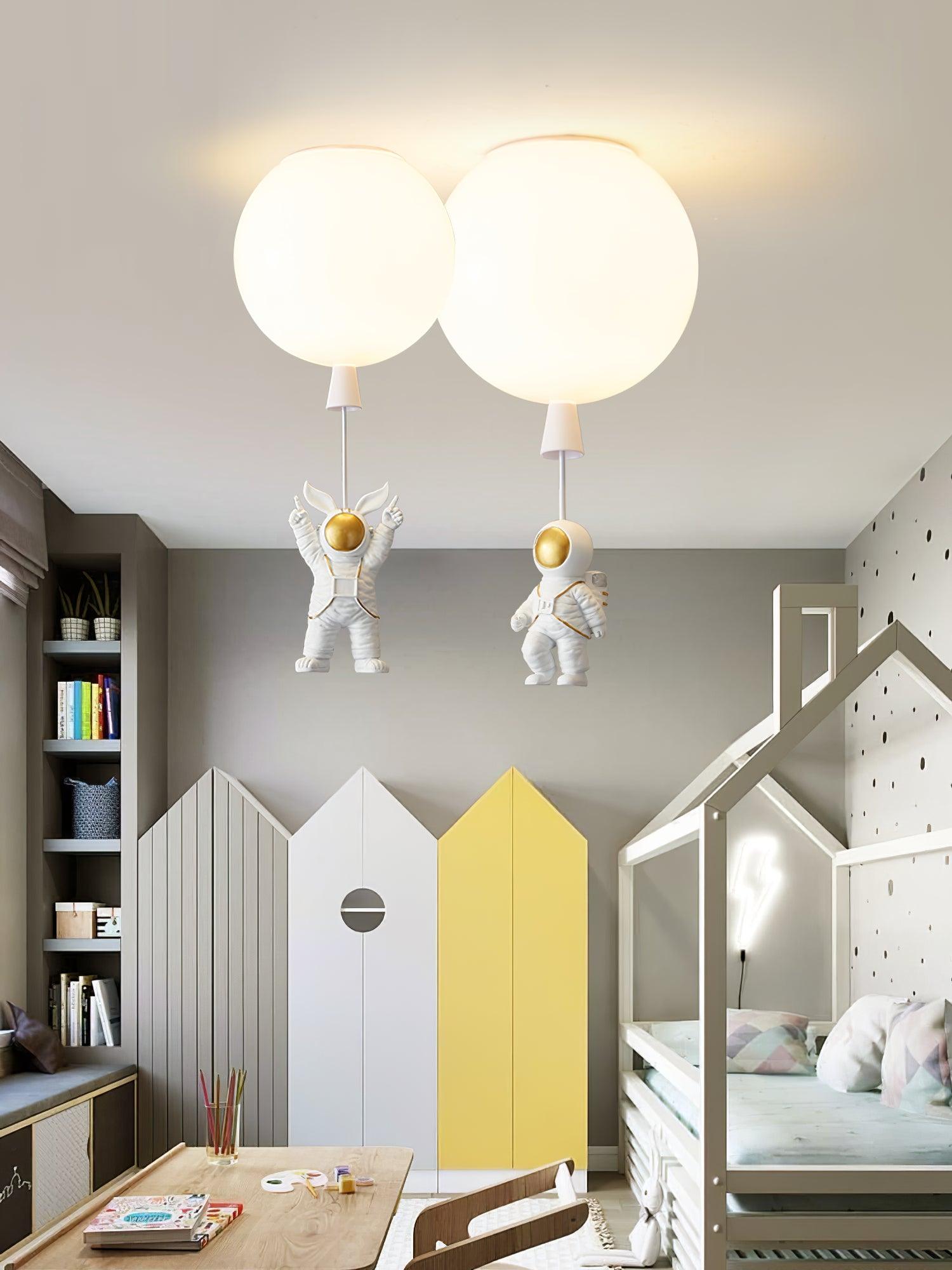 Brinox Unique Balloon Glossy Ceiling Light-Neutral Decor