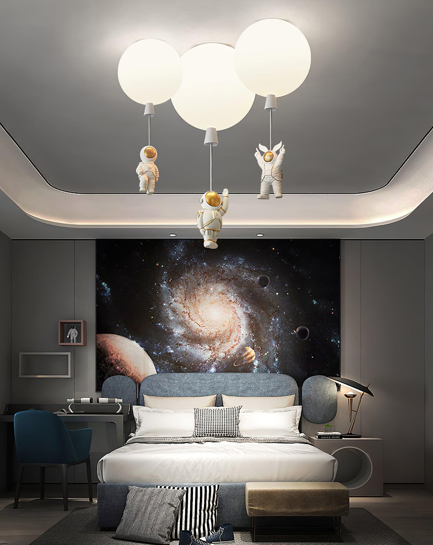 Brinox Unique Balloon Glossy Ceiling Light-Neutral Decor