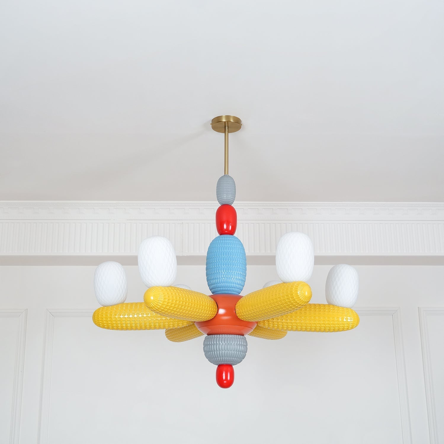 Balloons Premium Nordic Art Glass Chandelier-Neutral Decor