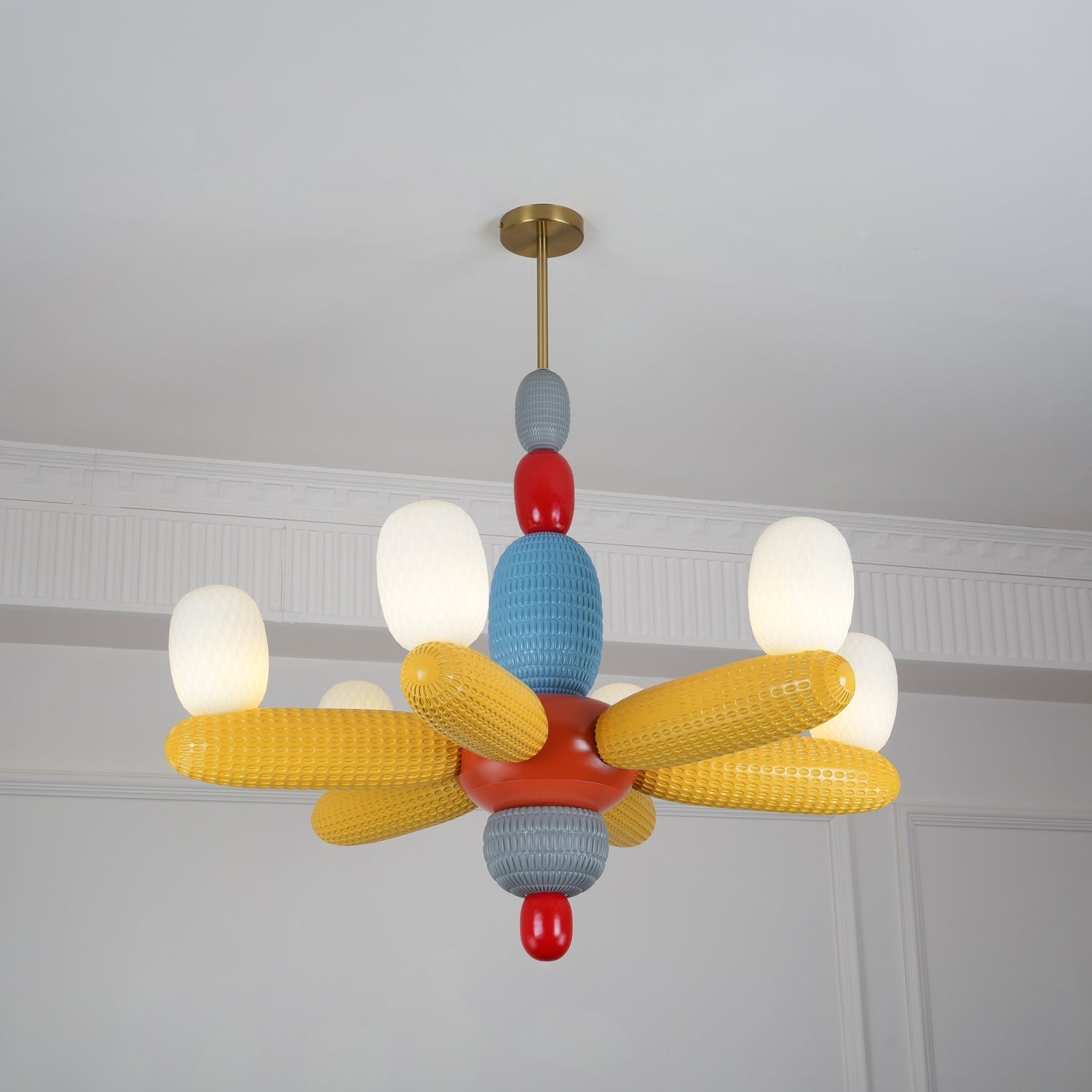 Balloons Premium Nordic Art Glass Chandelier-Neutral Decor
