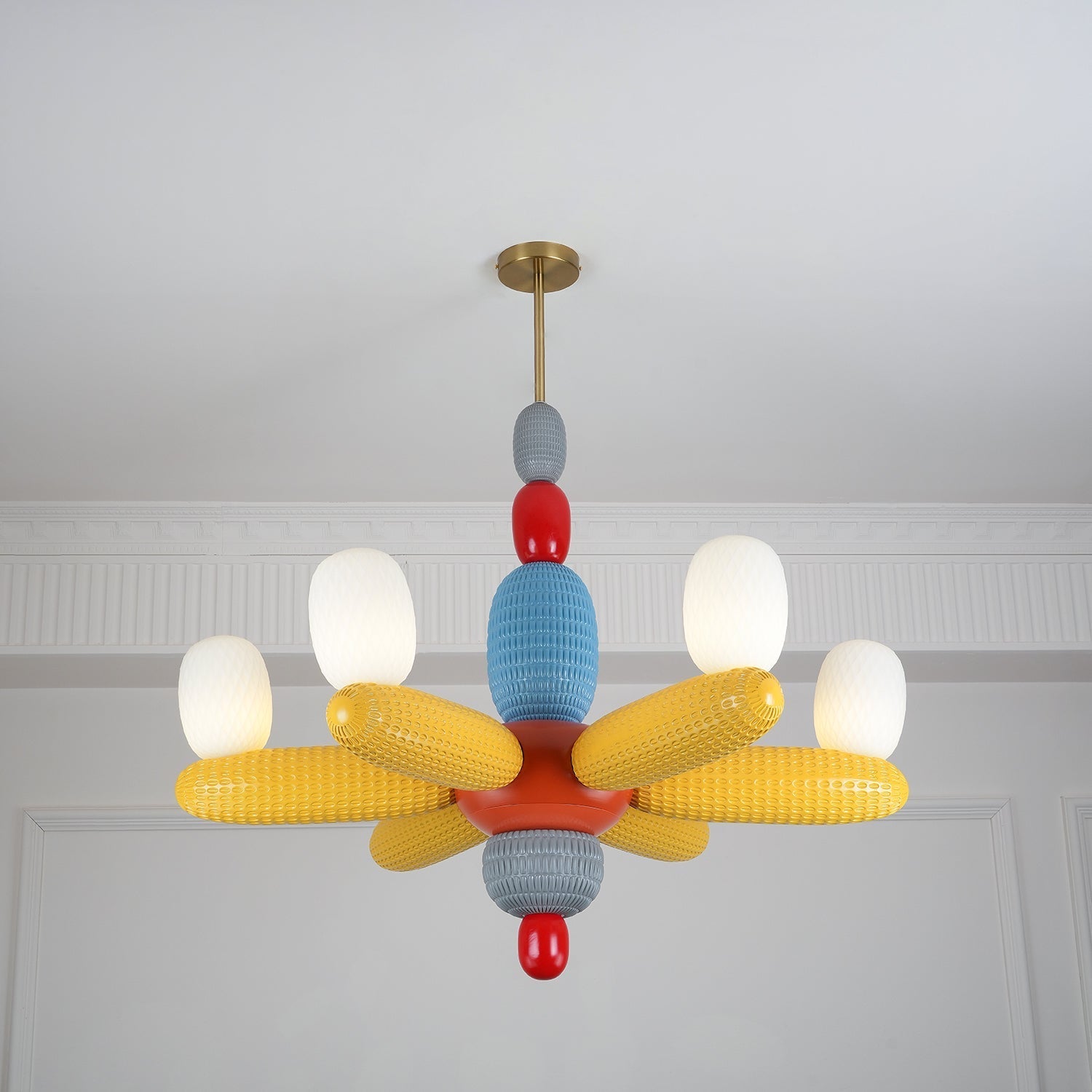Balloons Premium Nordic Art Glass Chandelier-Neutral Decor