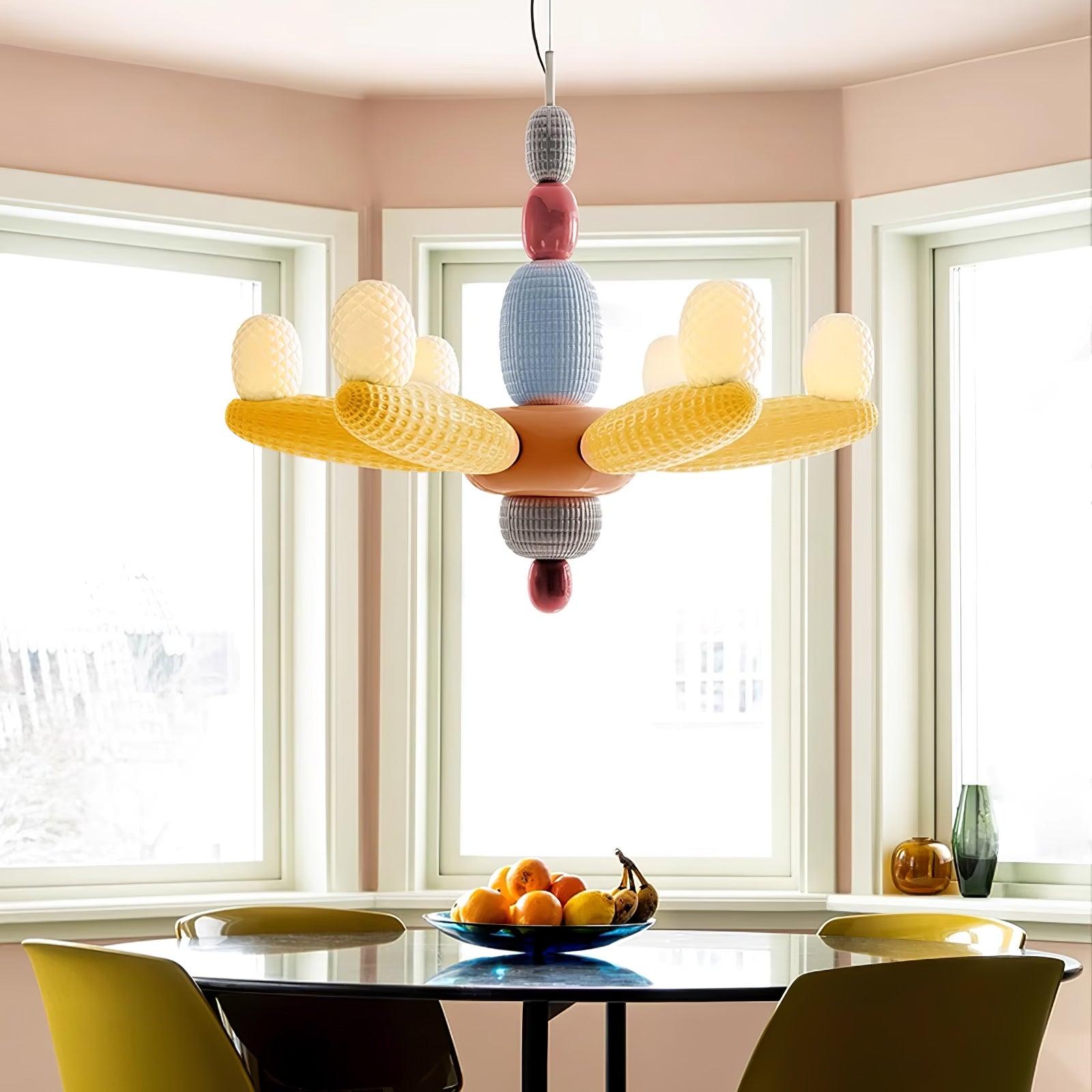 Balloons Premium Nordic Art Glass Chandelier-Neutral Decor