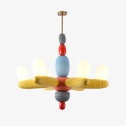 Balloons Premium Nordic Art Glass Chandelier-Neutral Decor