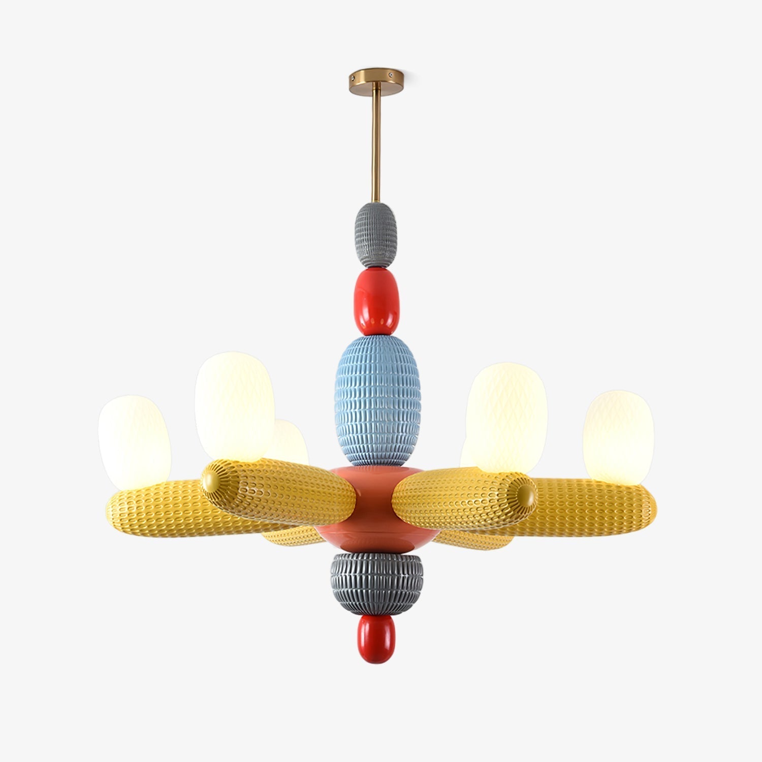 Balloons Premium Nordic Art Glass Chandelier-Neutral Decor