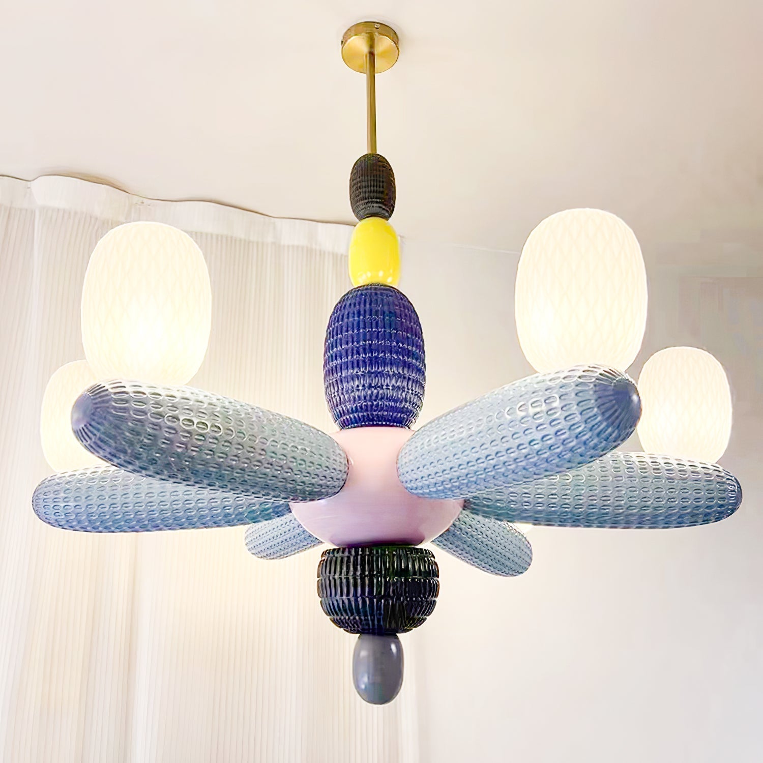 Balloons Premium Nordic Art Glass Chandelier-Neutral Decor