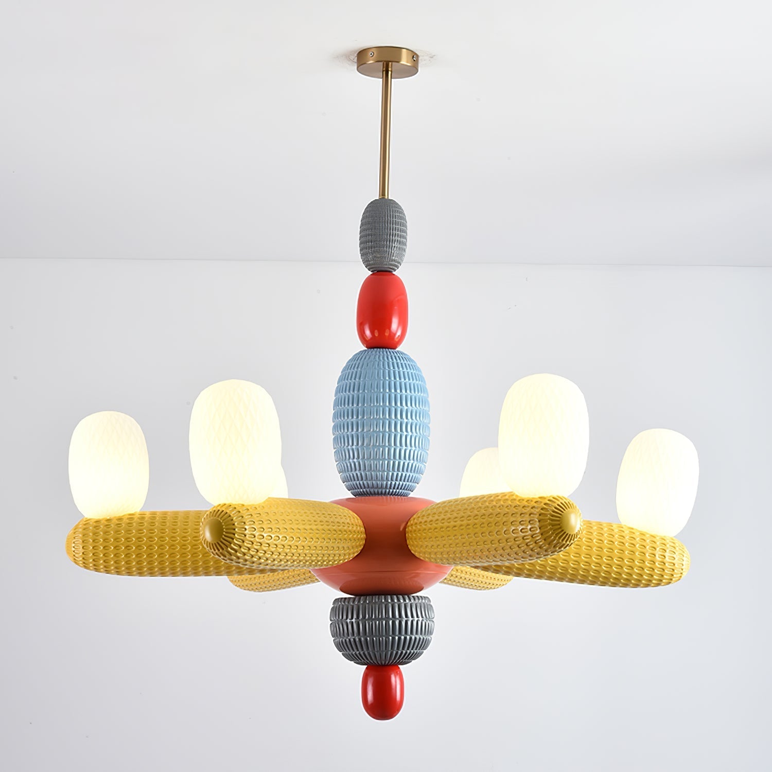 Balloons Premium Nordic Art Glass Chandelier-Neutral Decor
