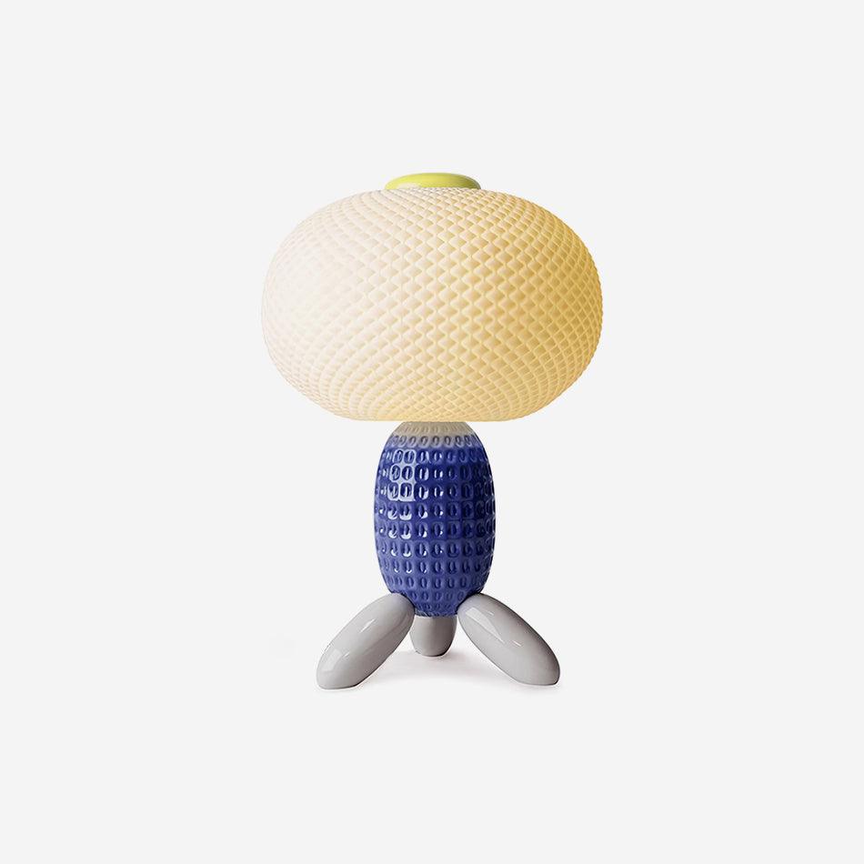 Abigail Modern Glass Table Lamp-Neutral Decor