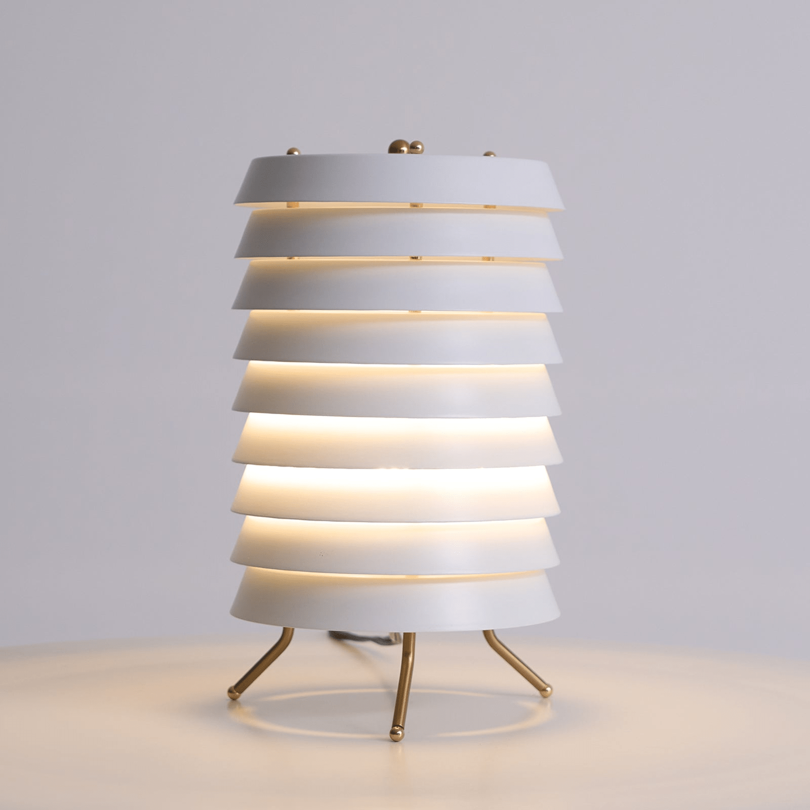 Kora Lattice Scandinavian Table Lamp-Neutral Decor