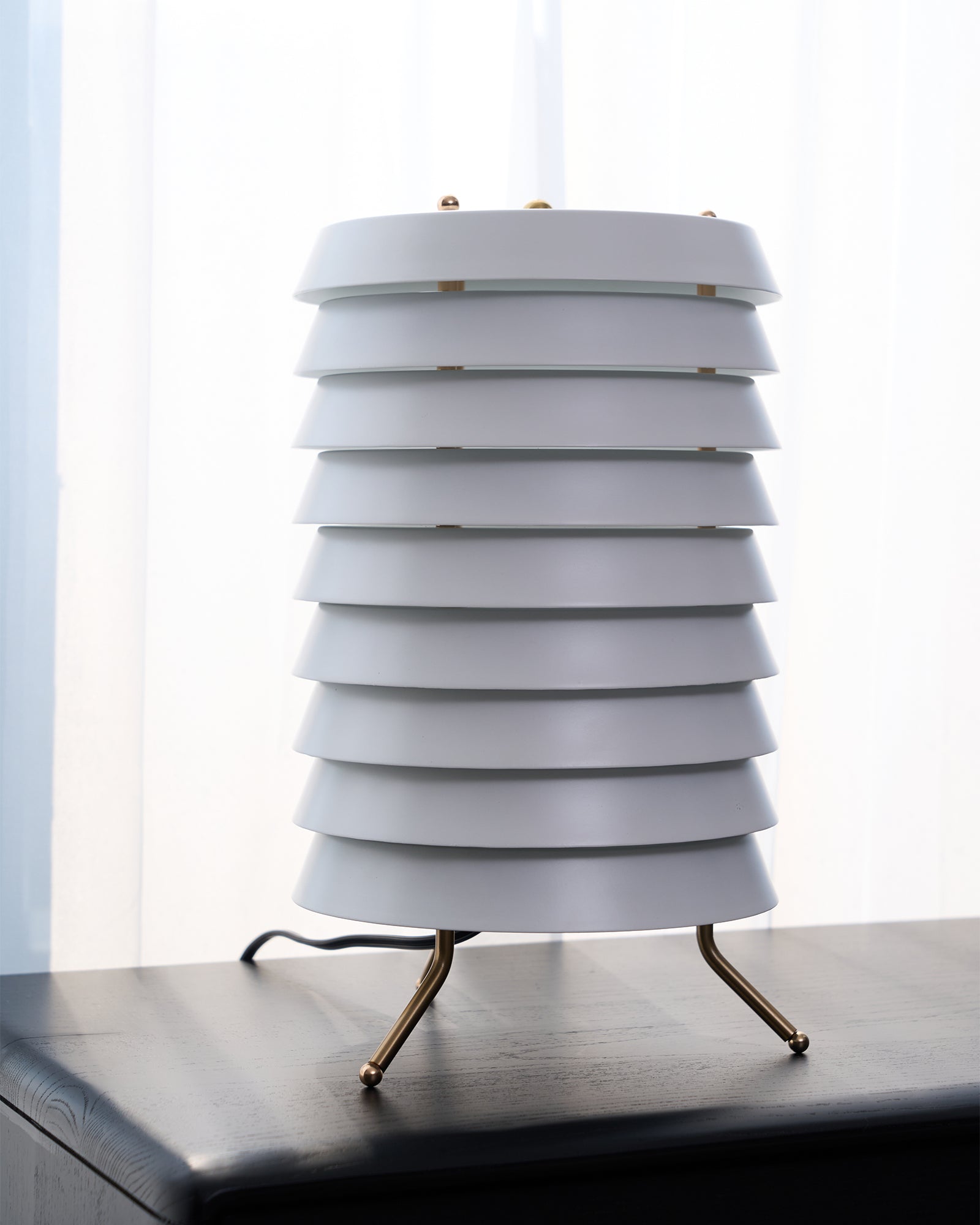 Kora Lattice Scandinavian Table Lamp-Neutral Decor