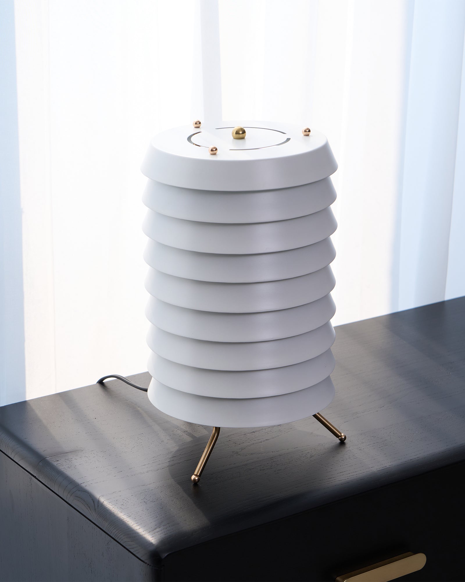 Kora Lattice Scandinavian Table Lamp-Neutral Decor