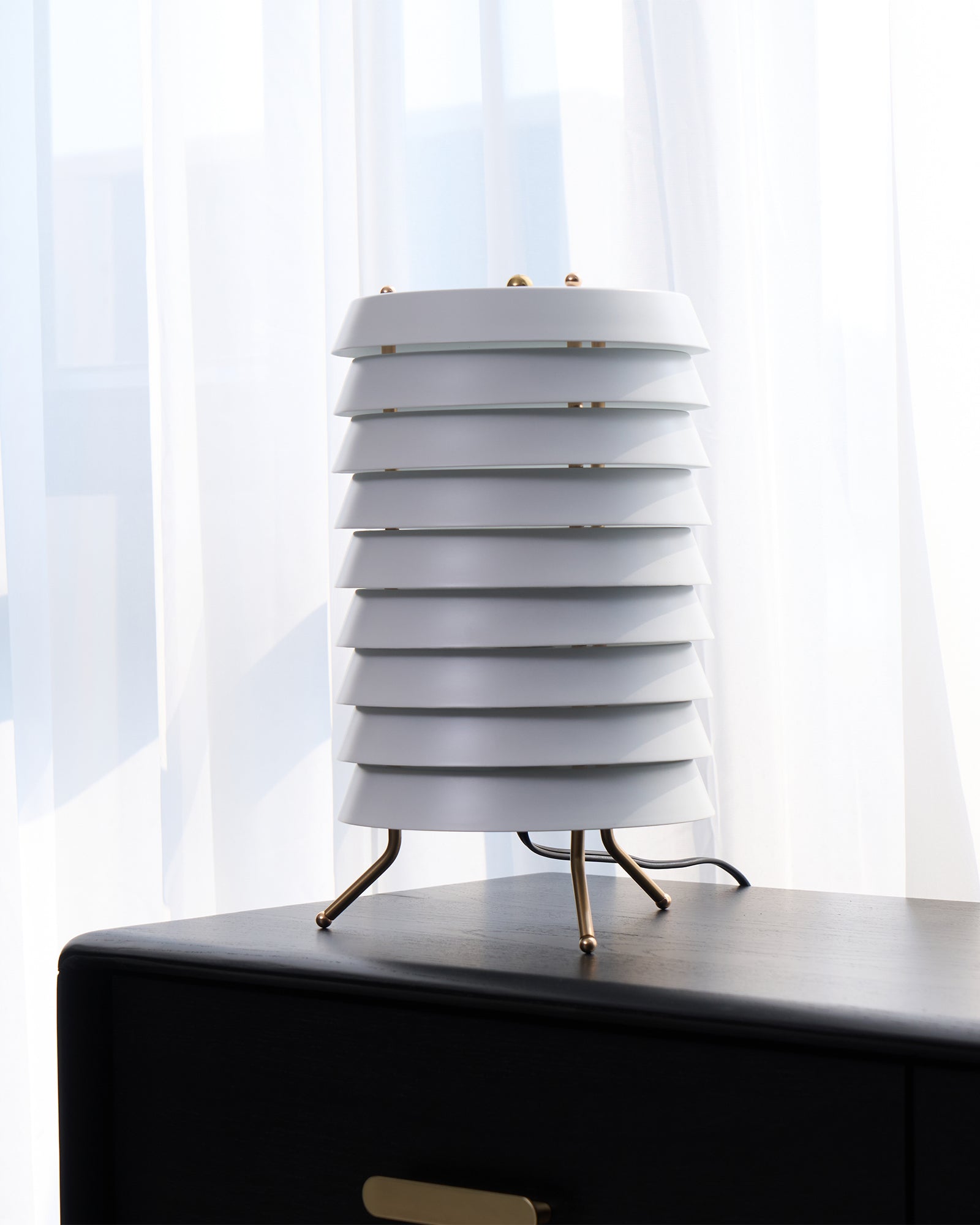 Kora Lattice Scandinavian Table Lamp-Neutral Decor