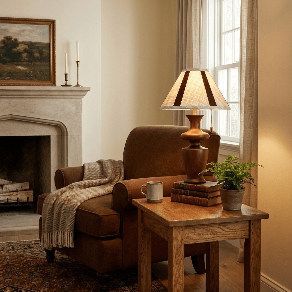 Baluster Table Lamp-Neutral Decor