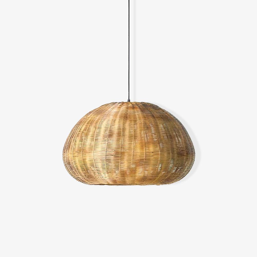 Adam Vintage Bamboo Pendant Light-Neutral Decor
