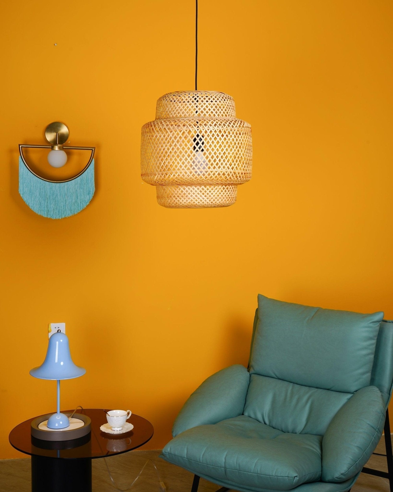 Bove Retro Vintage Pendant Light-Neutral Decor