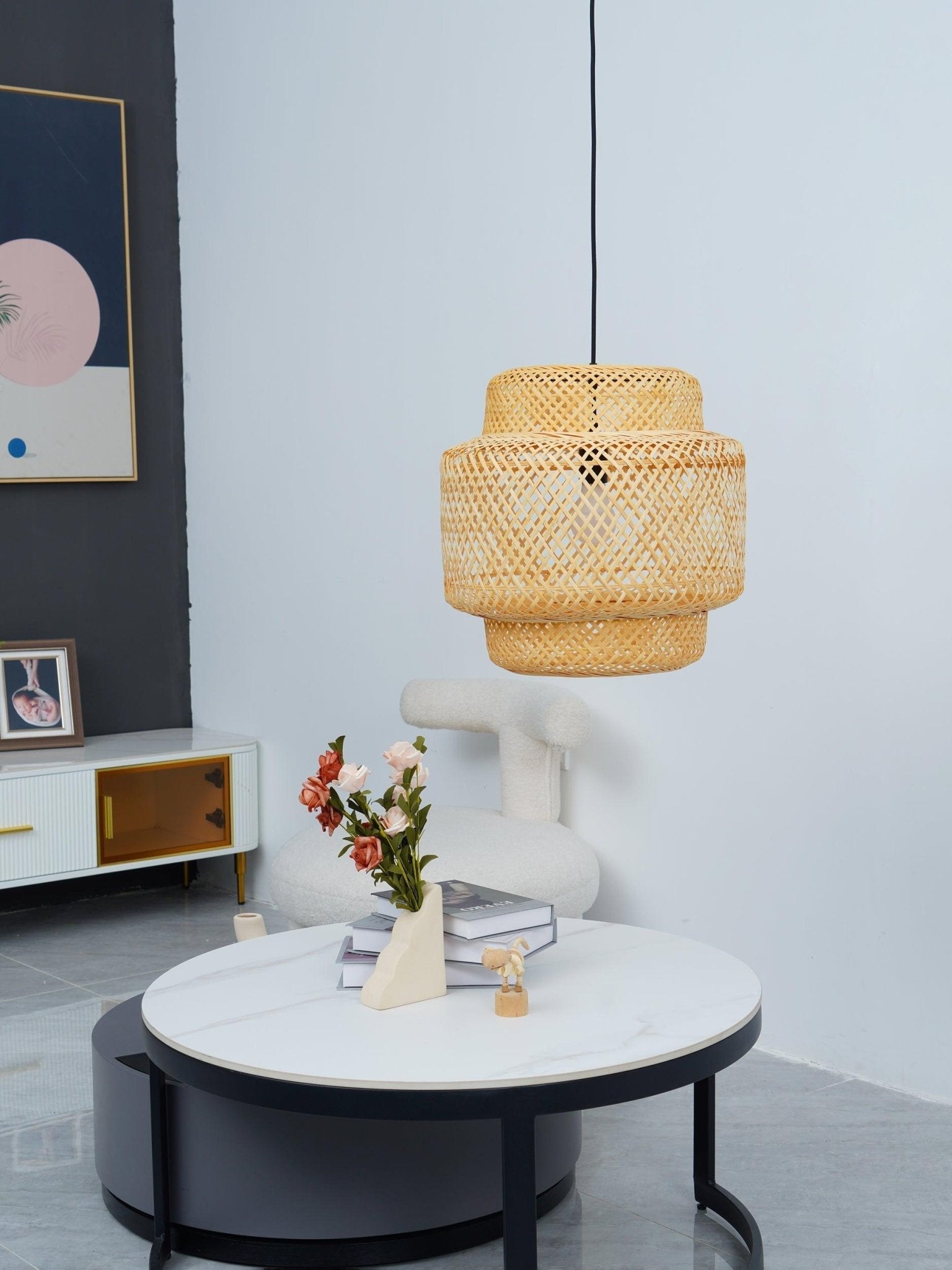 Bove Retro Vintage Pendant Light-Neutral Decor
