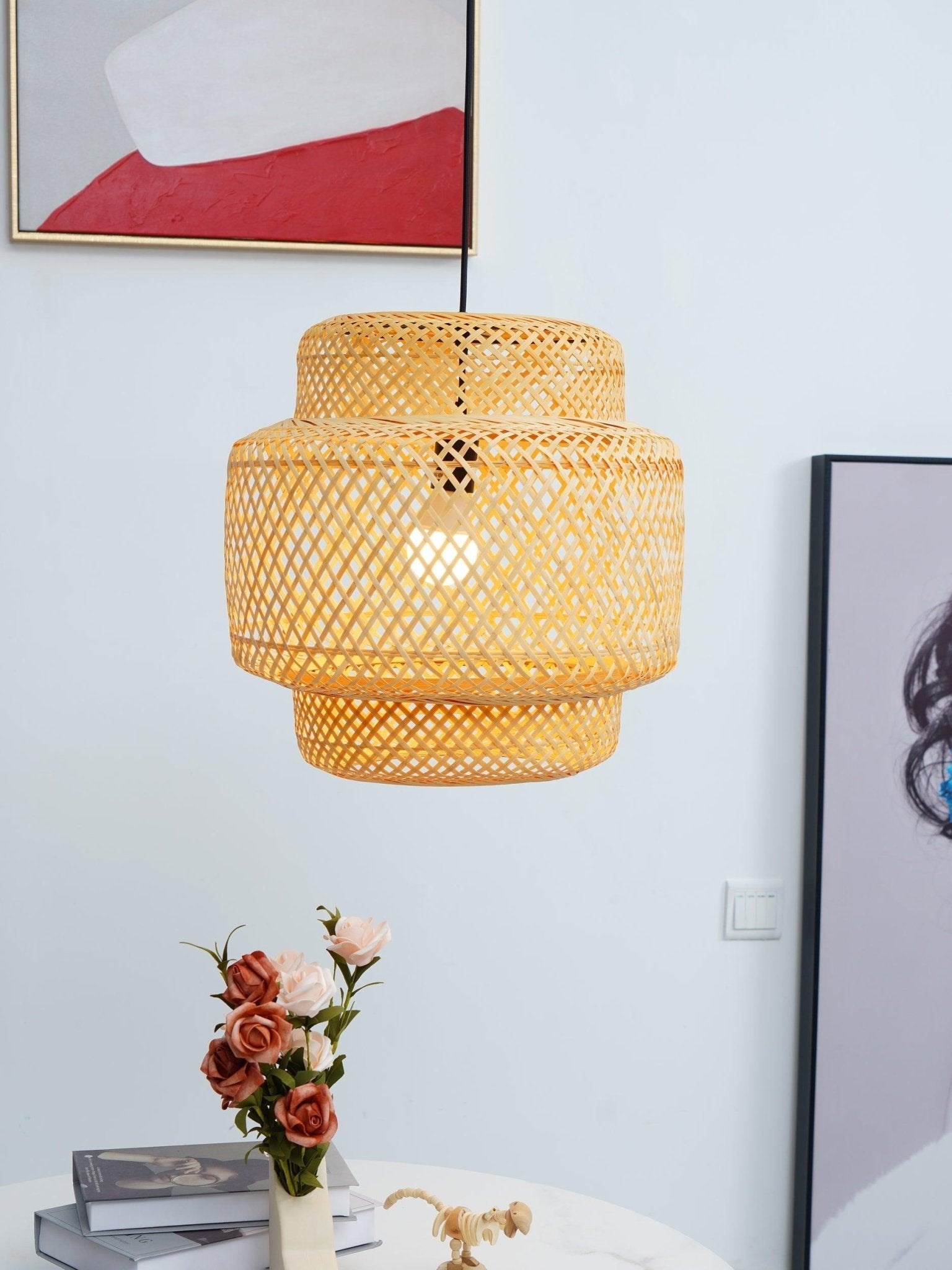 Bove Retro Vintage Pendant Light-Neutral Decor