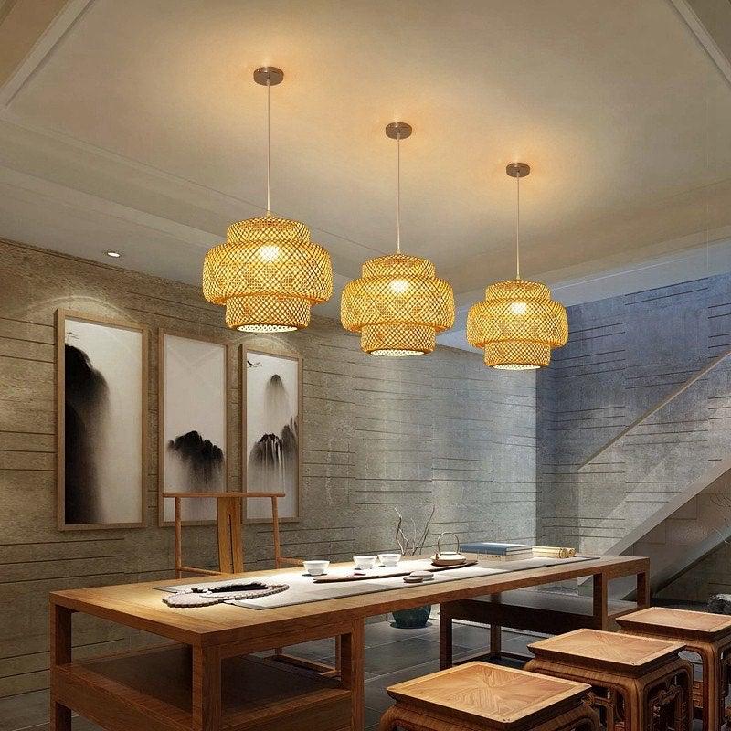 Bove Retro Vintage Pendant Light-Neutral Decor