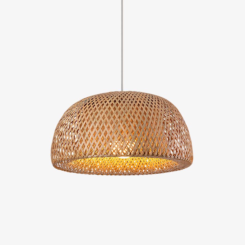 Nostor Bamboo Retro Vintage Pendant Lamp-Neutral Decor