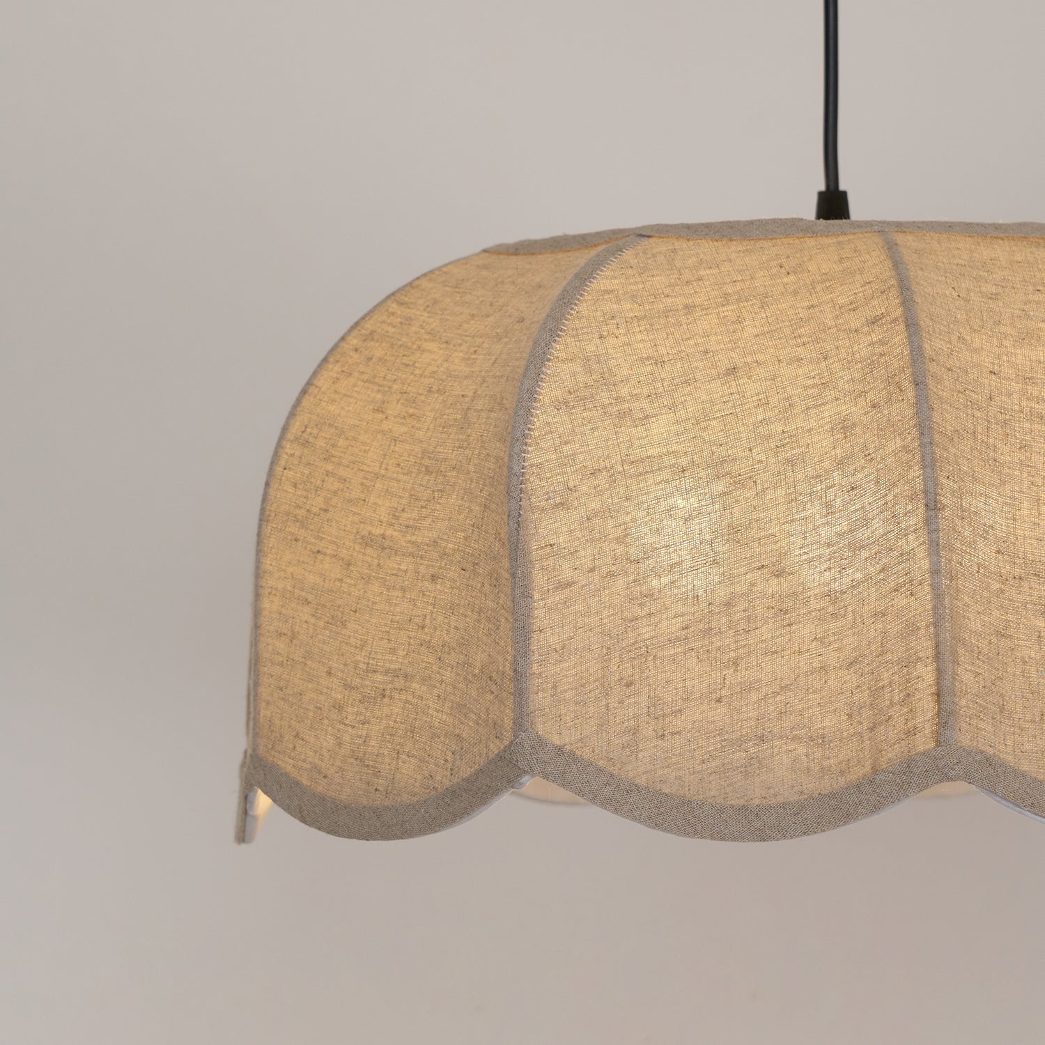 Erixy Fabric Rustic Pendant Lamp-Neutral Decor