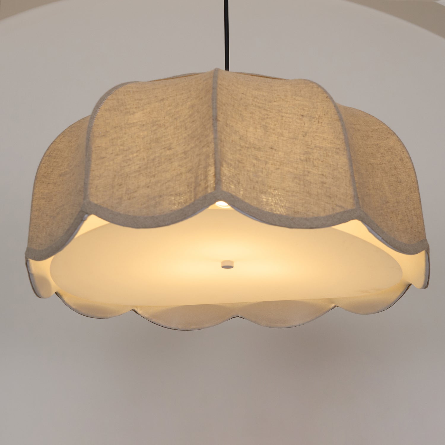 Erixy Fabric Rustic Pendant Lamp-Neutral Decor