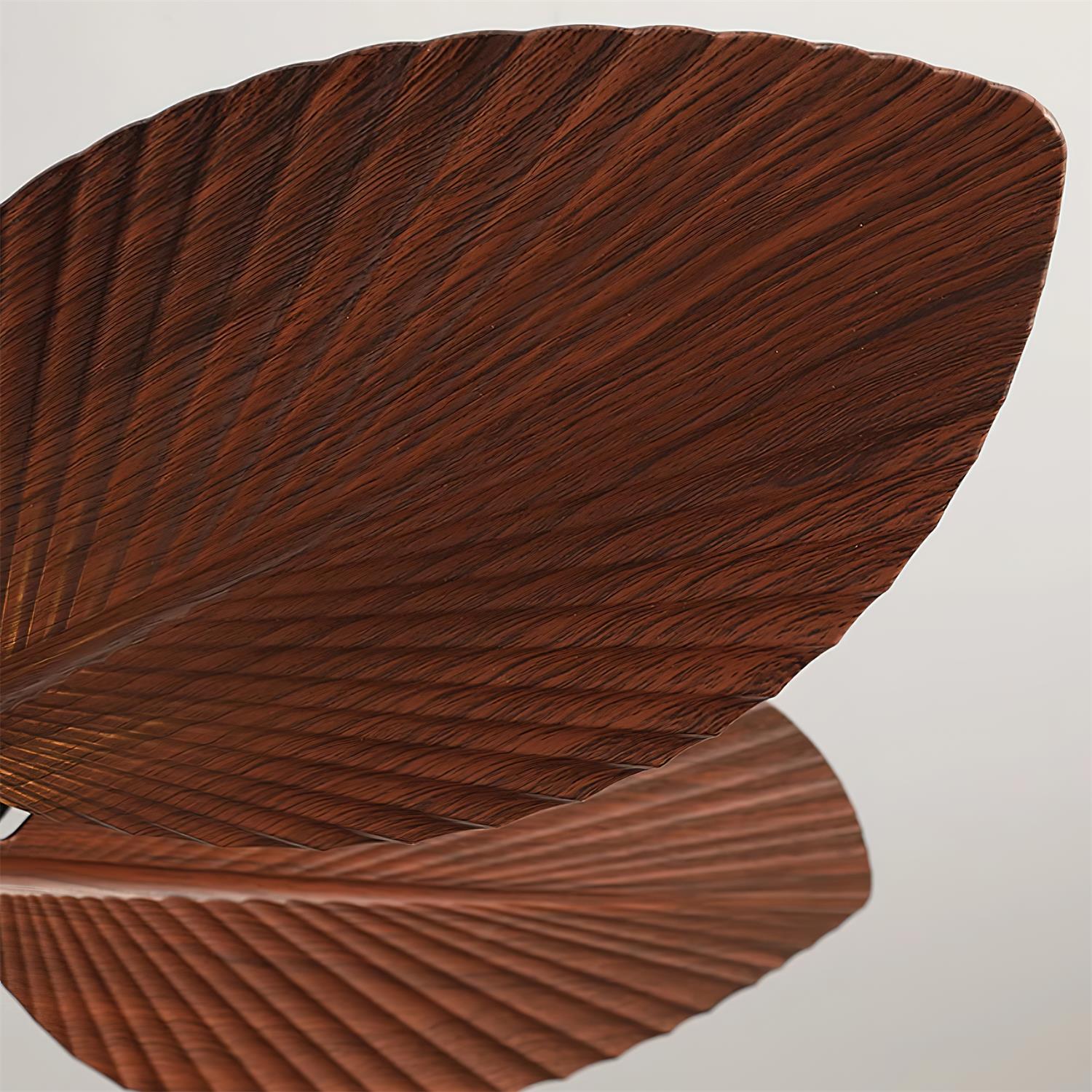 Nerina Tropical Glass Ceiling Fan Light-Neutral Decor