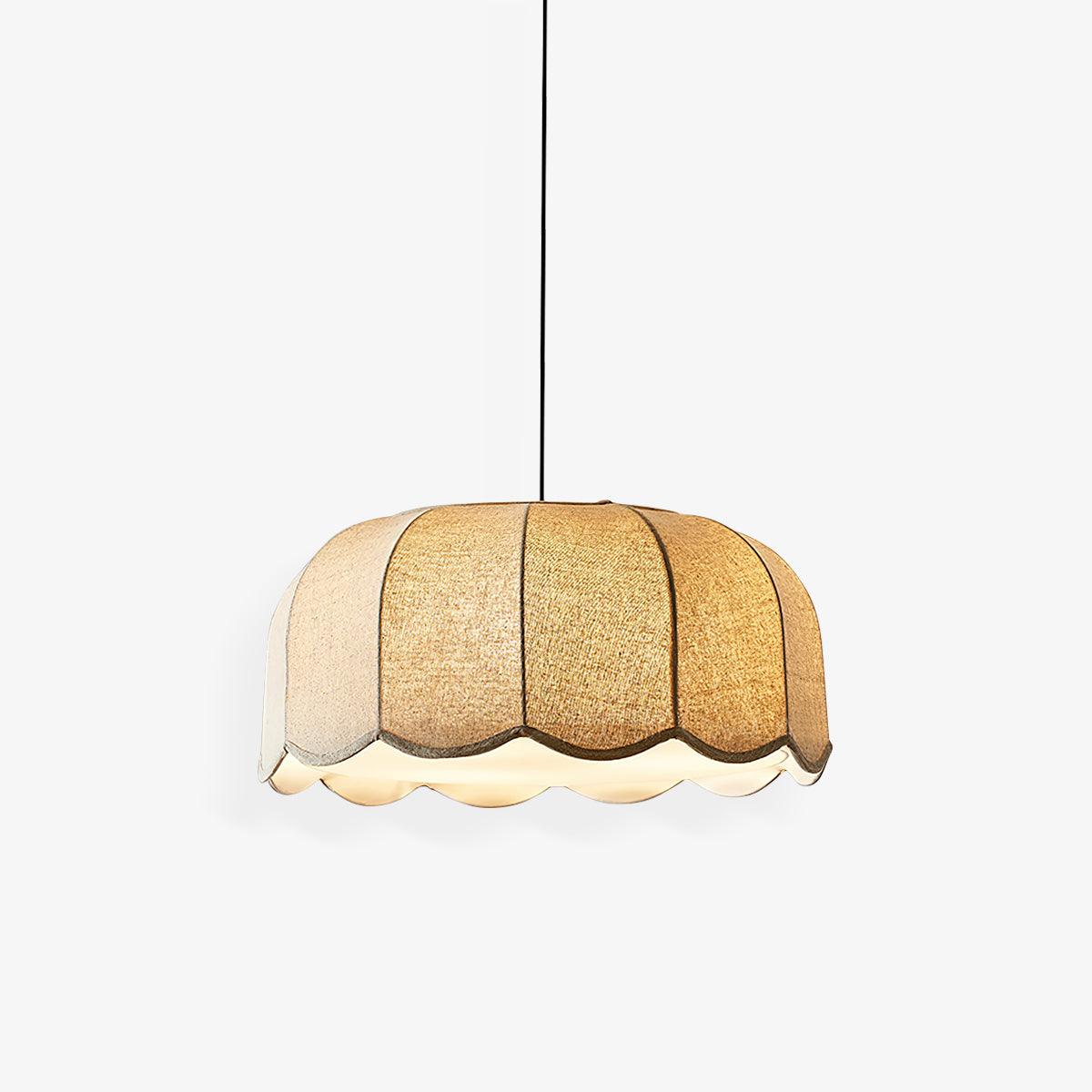 Erixy Fabric Rustic Pendant Lamp-Neutral Decor