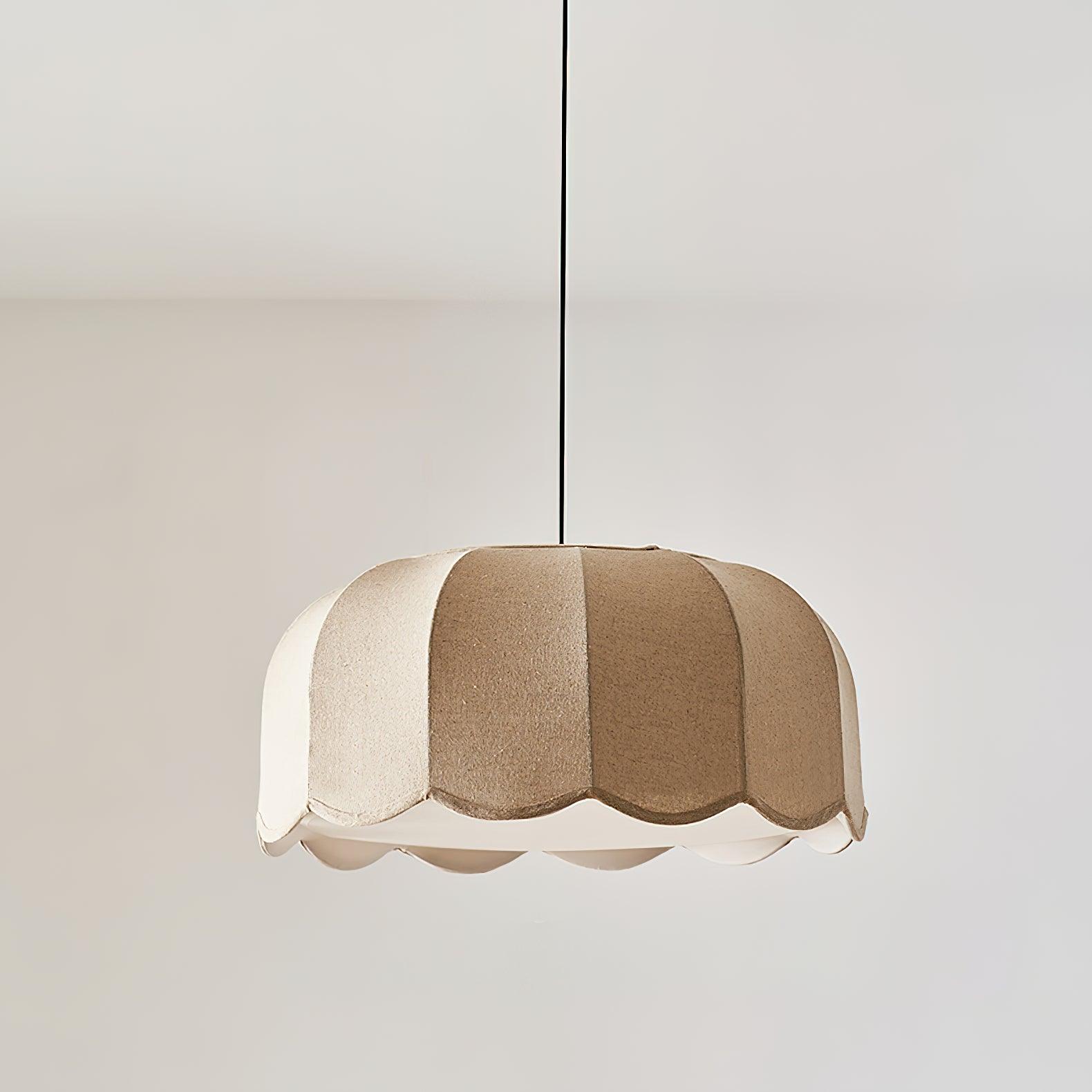 Erixy Fabric Rustic Pendant Lamp-Neutral Decor