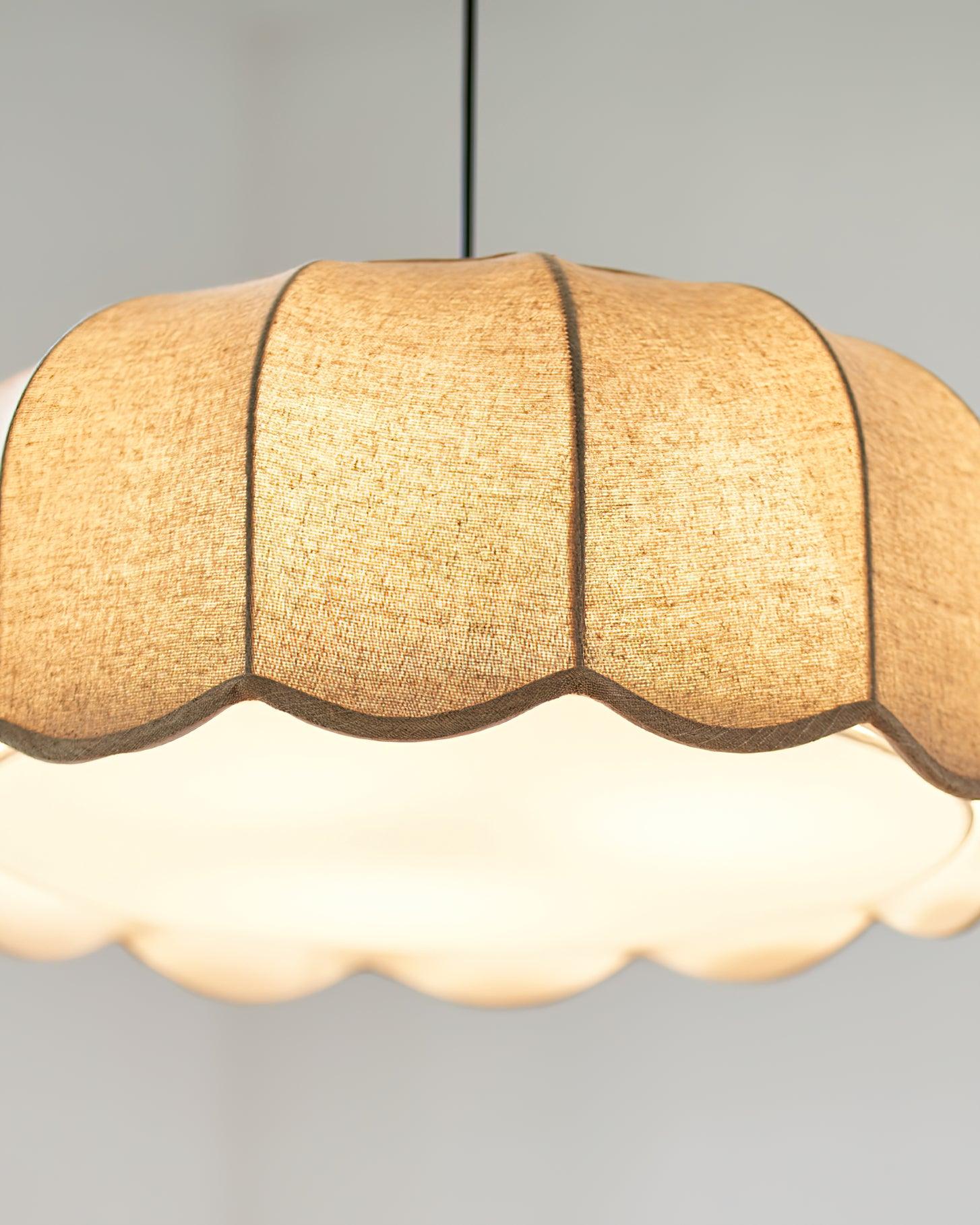 Erixy Fabric Rustic Pendant Lamp-Neutral Decor