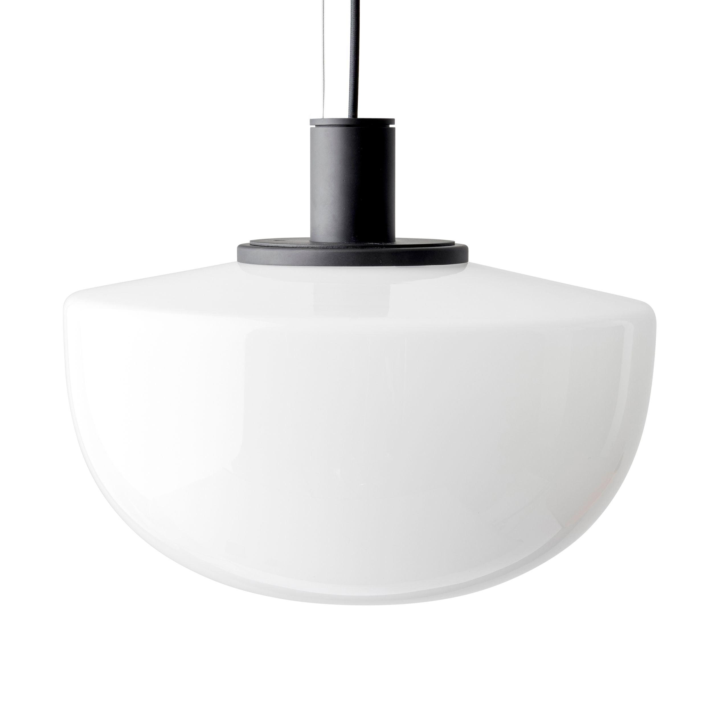 Pendant Lamp Glass Dome Metal Mount Minimalist Relax