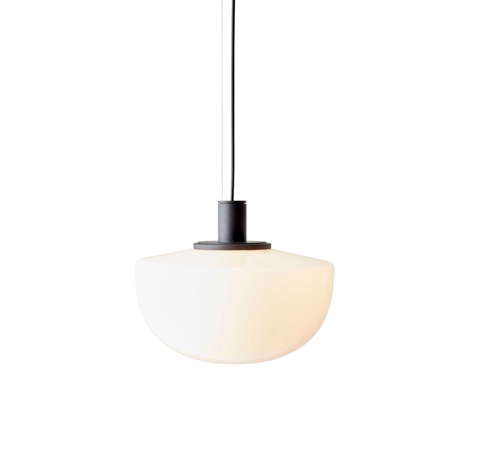 Pendant Lamp Glass Dome Metal Mount Minimalist Relax