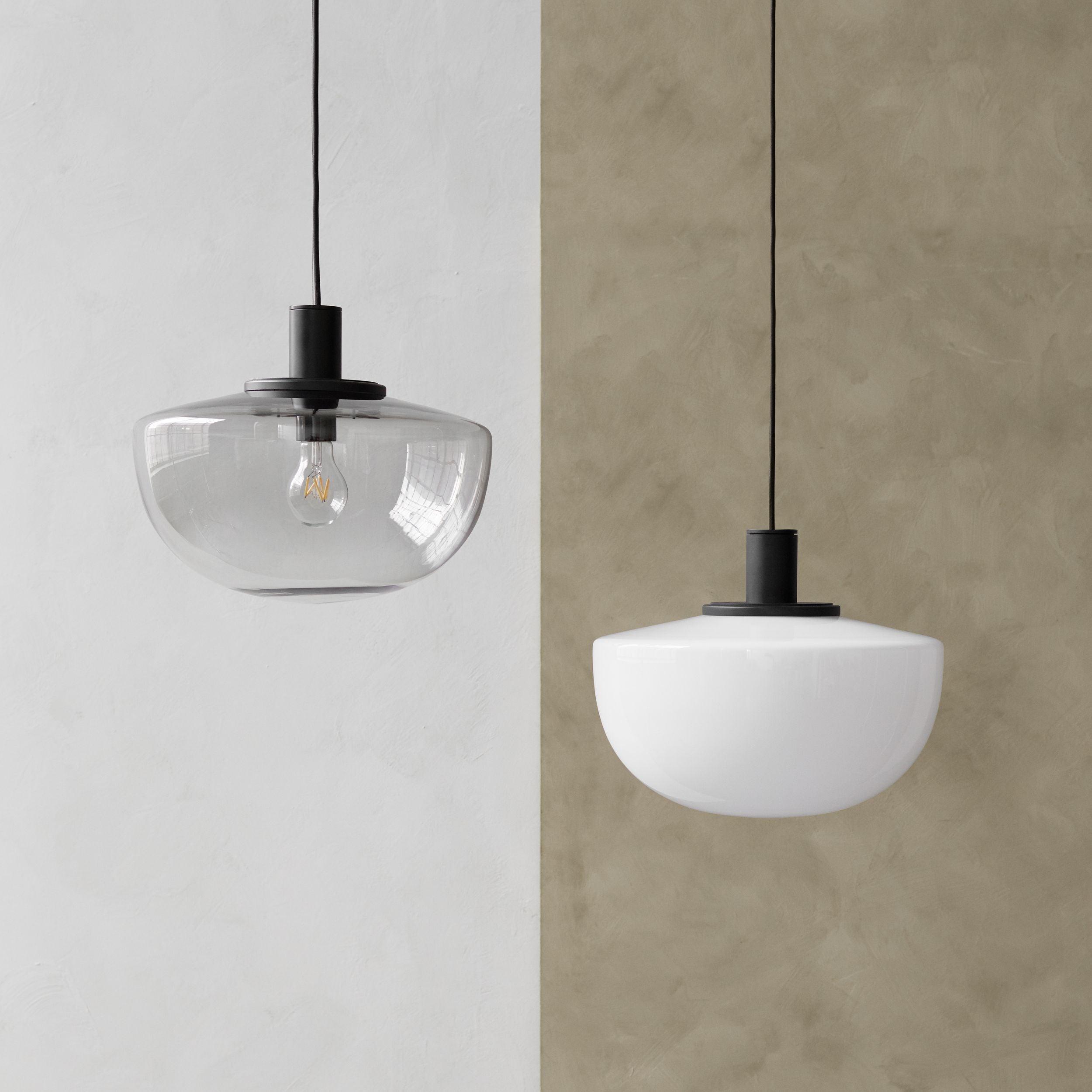 Pendant Lamp Glass Dome Metal Mount Minimalist Relax