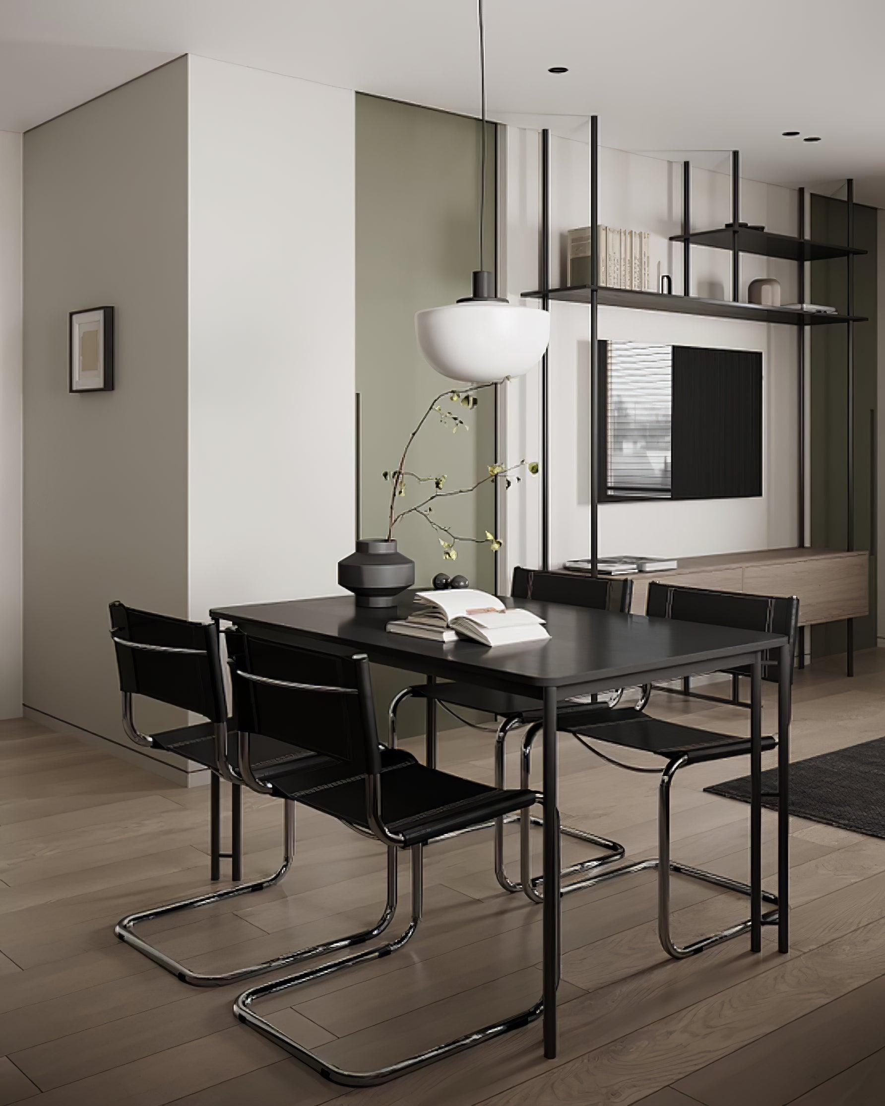 Pendant Lamp Glass Dome Metal Mount Minimalist Relax