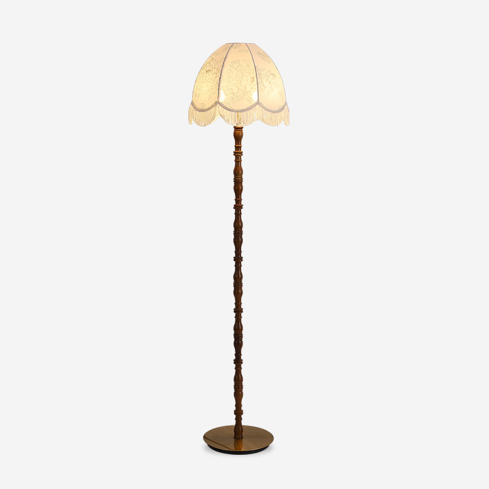 Basil Fabric Floor Lamp