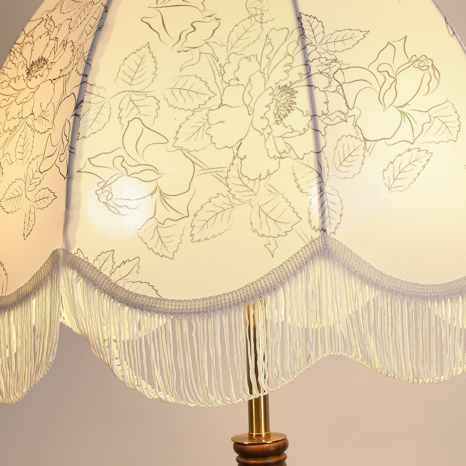 Basil Fabric Floor Lamp