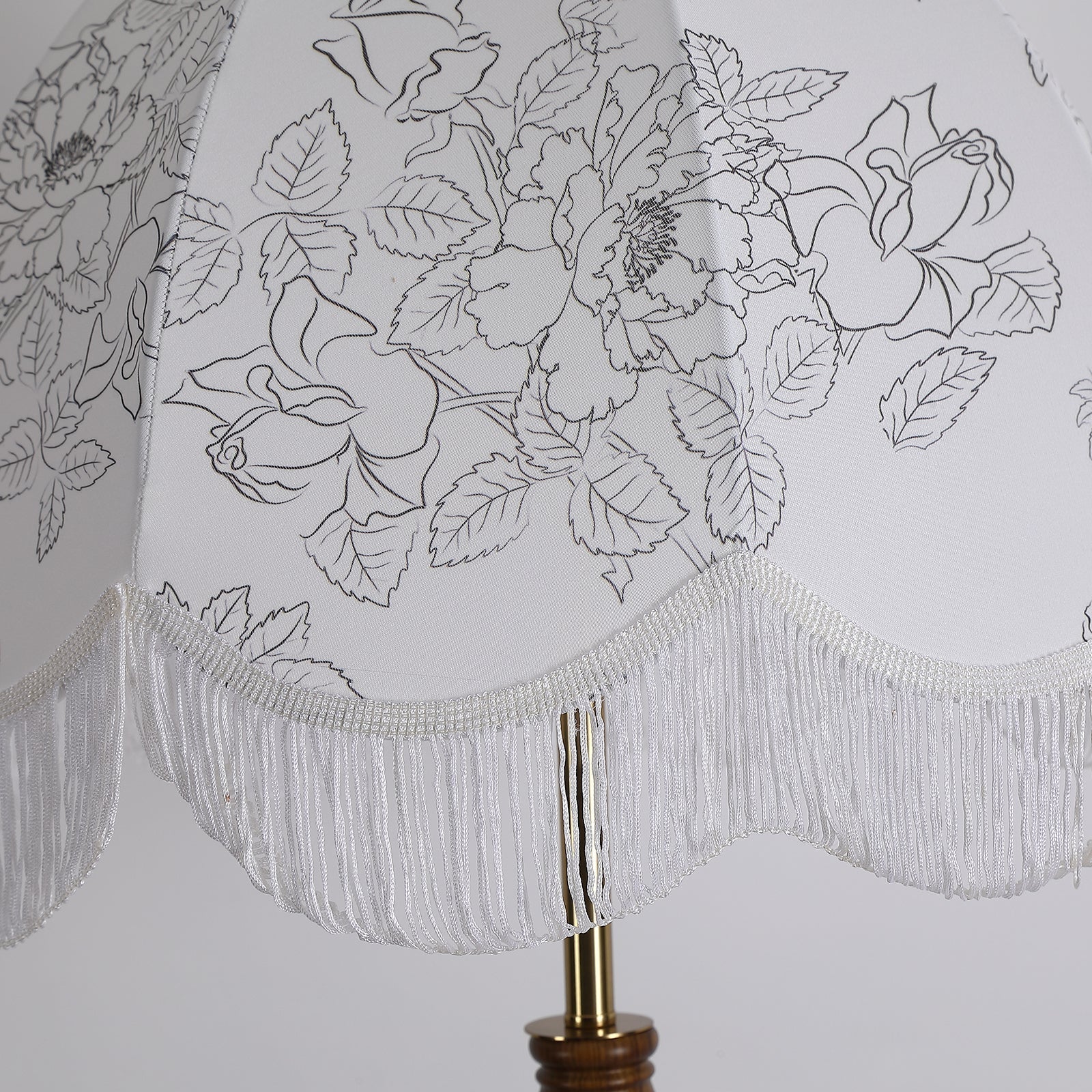 Basil Fabric Floor Lamp