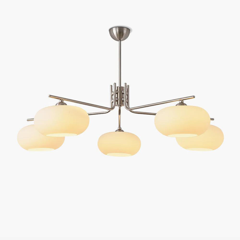 Deloz Chandelier Industrial 5-Light Modern-Neutral Decor