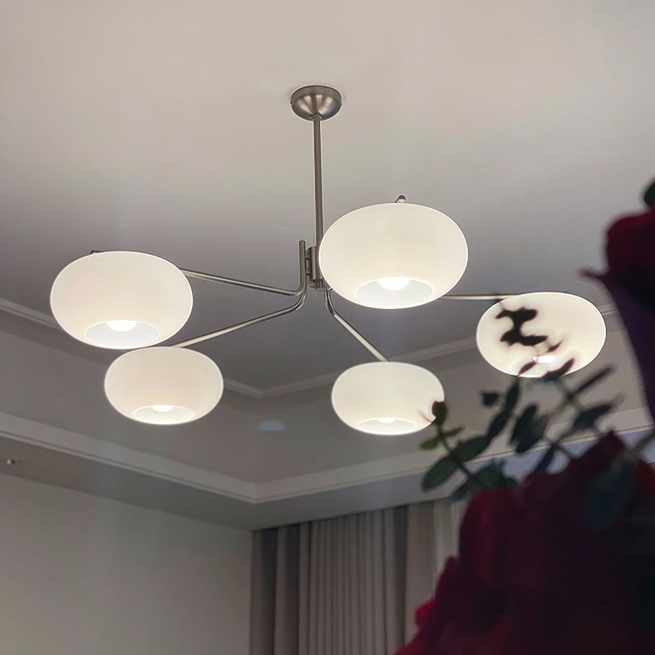 Deloz Chandelier Industrial 5-Light Modern-Neutral Decor
