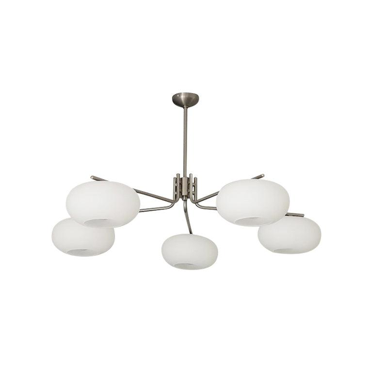 Deloz Chandelier Industrial 5-Light Modern-Neutral Decor