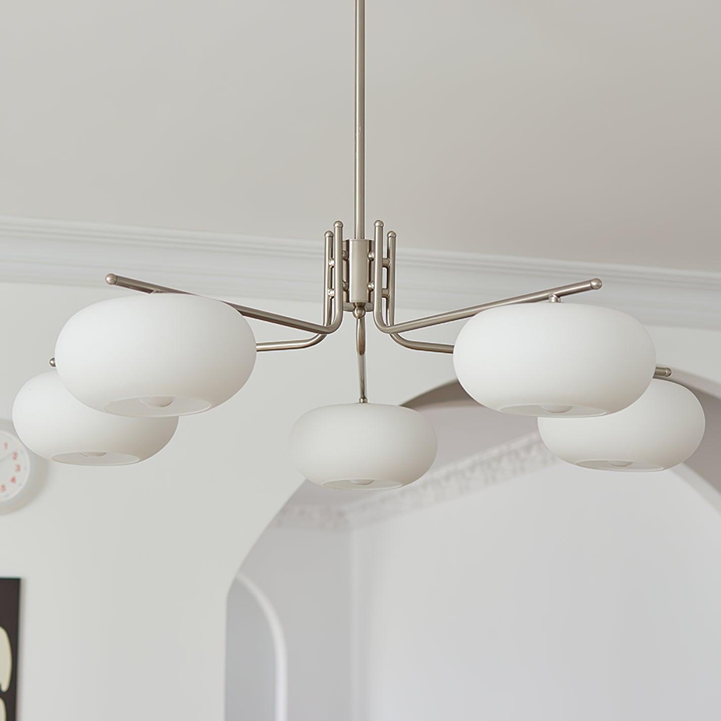 Deloz Chandelier Industrial 5-Light Modern-Neutral Decor