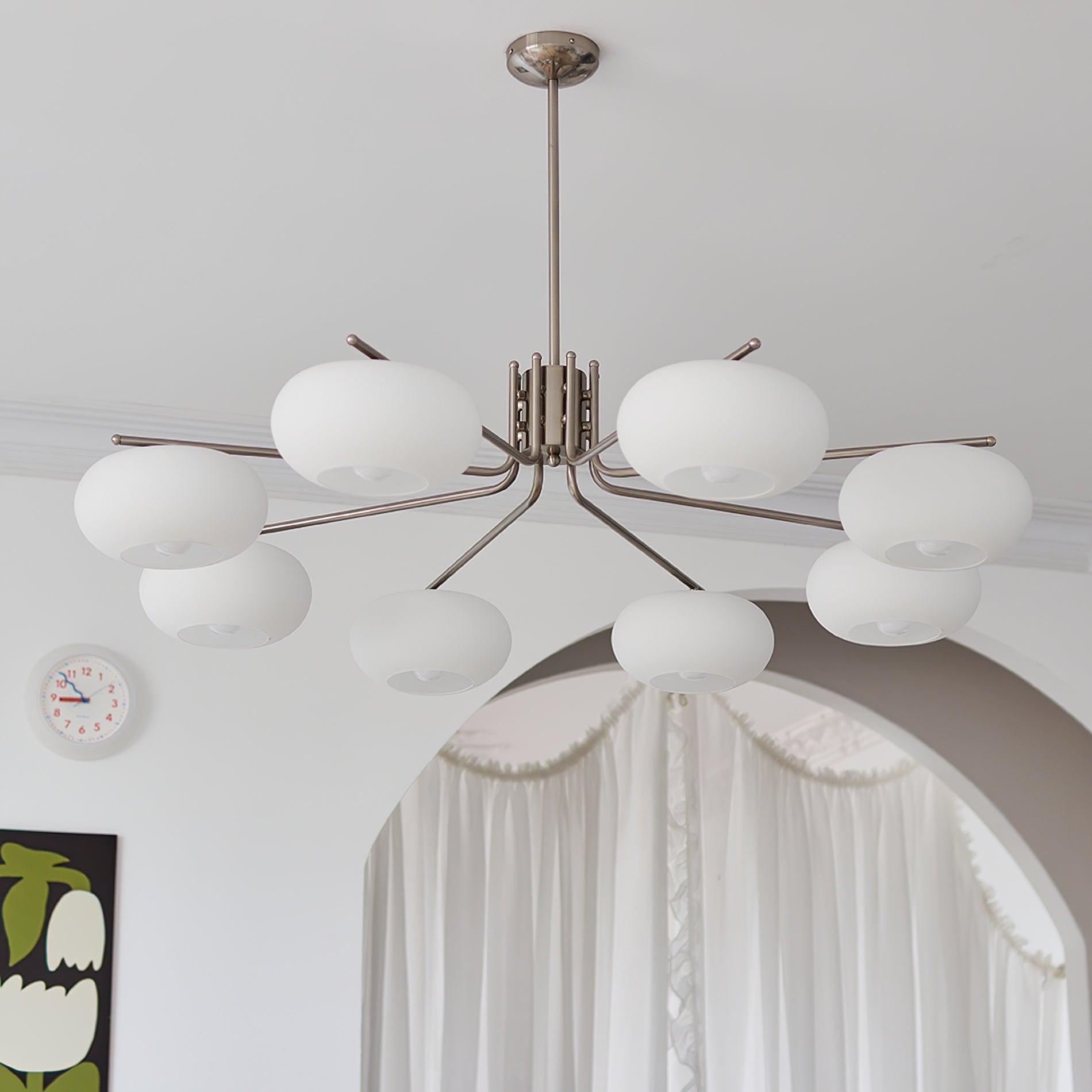 Deloz Chandelier Industrial 5-Light Modern-Neutral Decor