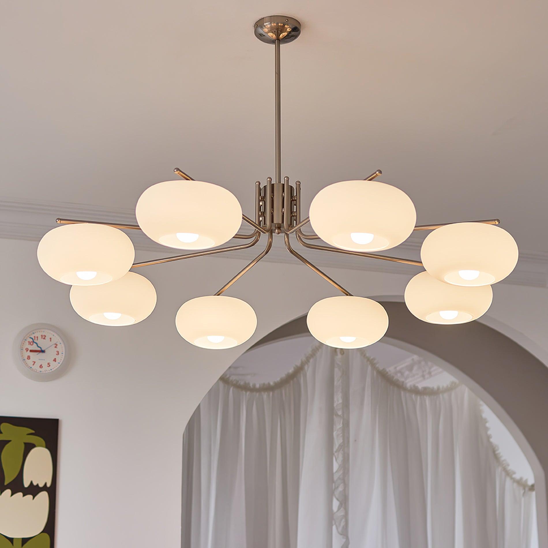 Deloz Chandelier Industrial 5-Light Modern-Neutral Decor