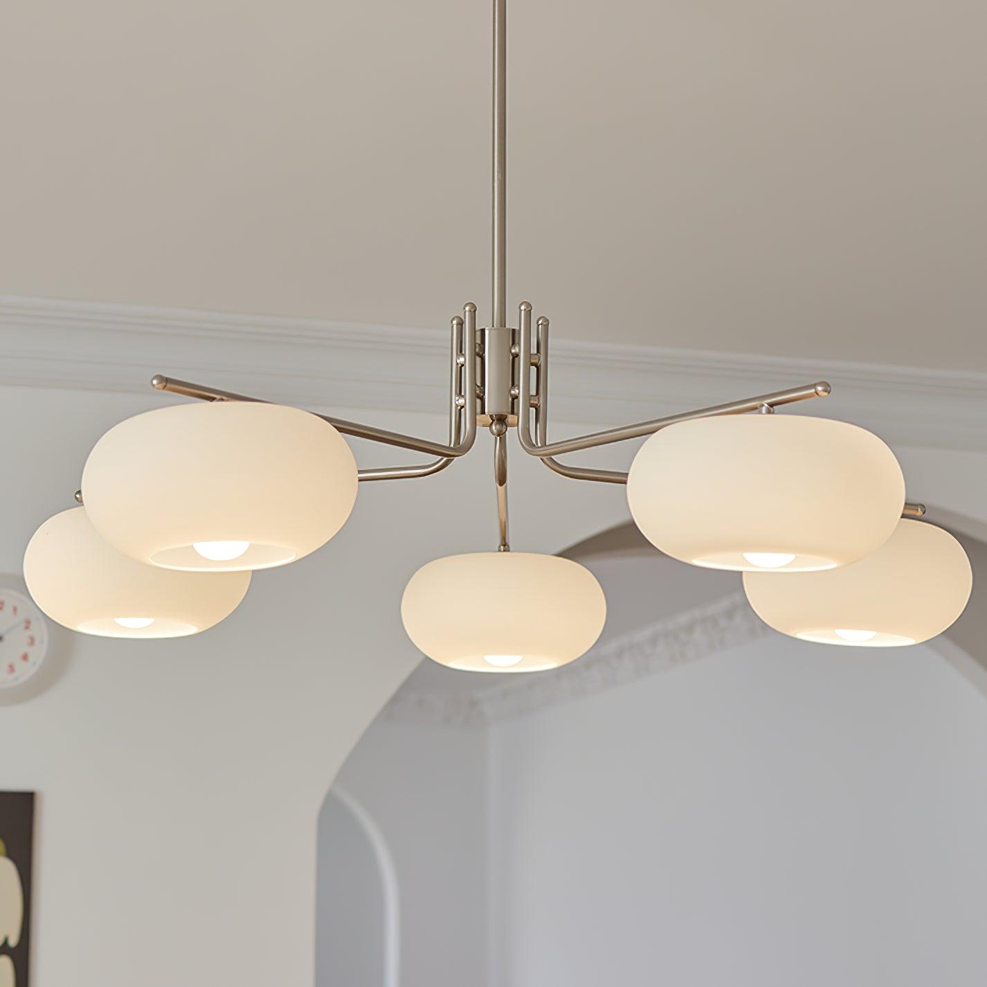 Deloz Chandelier Industrial 5-Light Modern-Neutral Decor