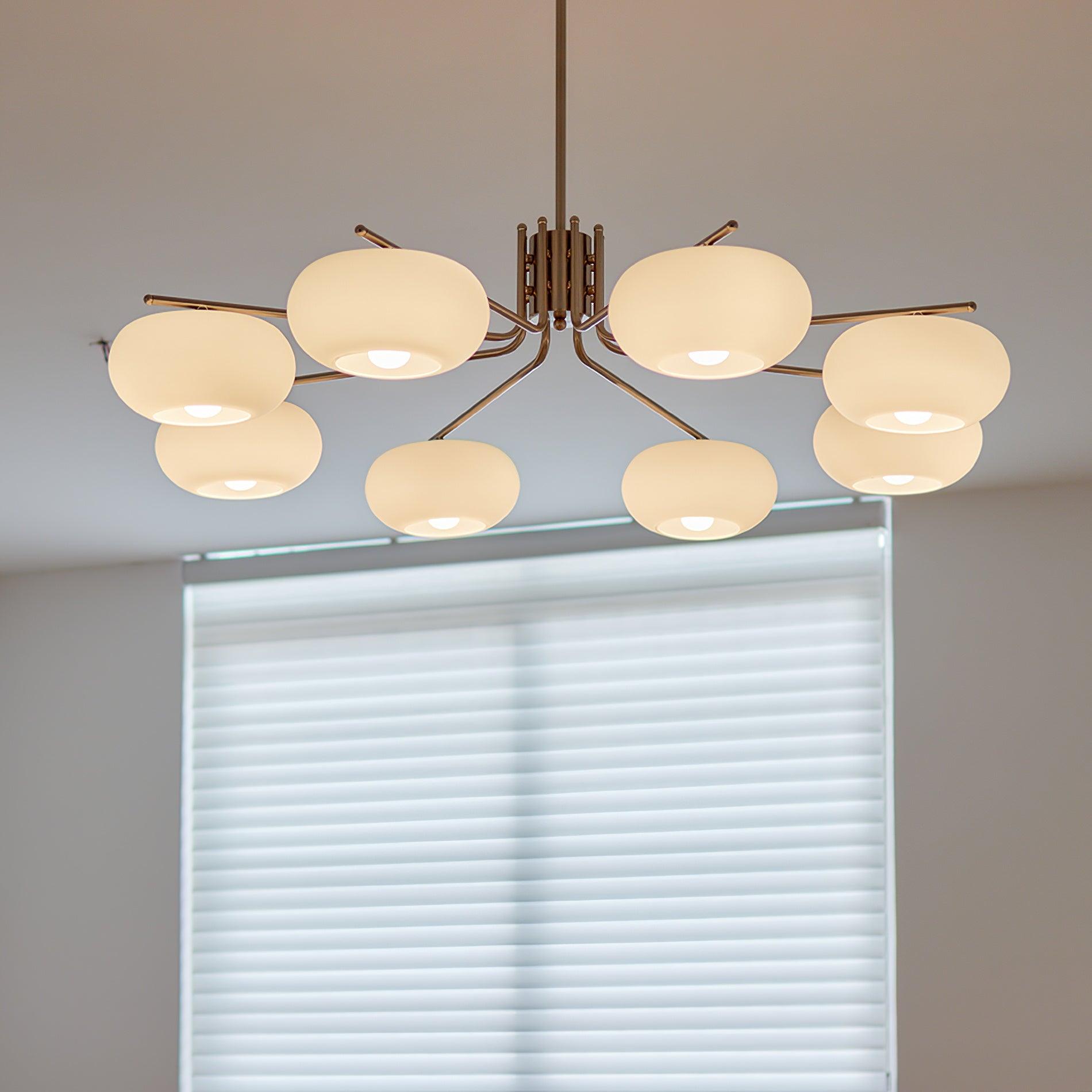 Deloz Chandelier Industrial 5-Light Modern-Neutral Decor