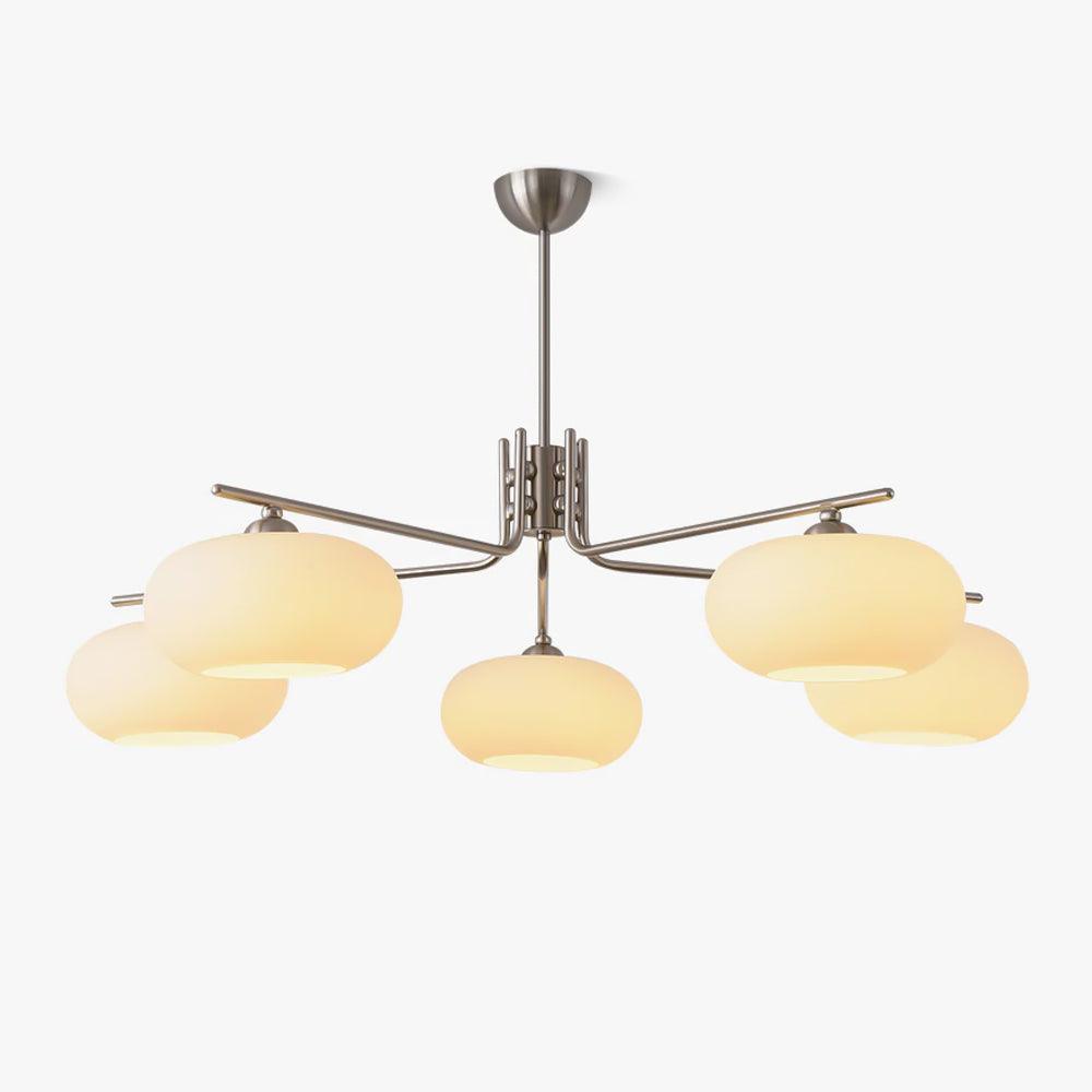 Deloz Chandelier Industrial 5-Light Modern-Neutral Decor