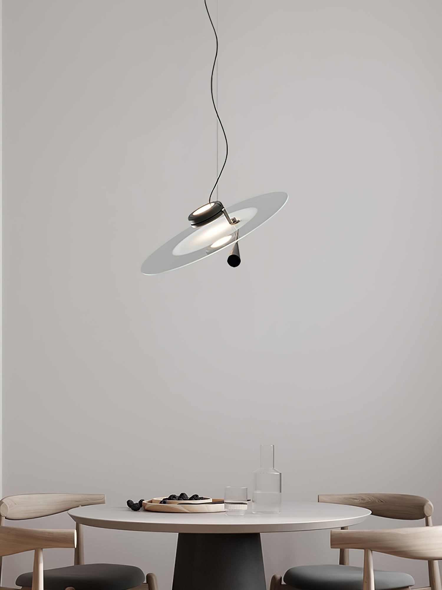 Symirel Premium Nordic Art Pendant Lamp-Neutral Decor