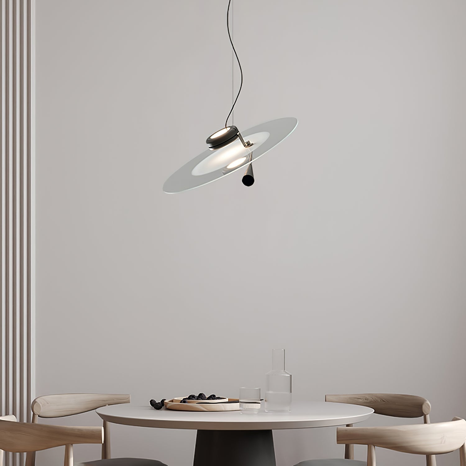 Symirel Premium Nordic Art Pendant Lamp-Neutral Decor